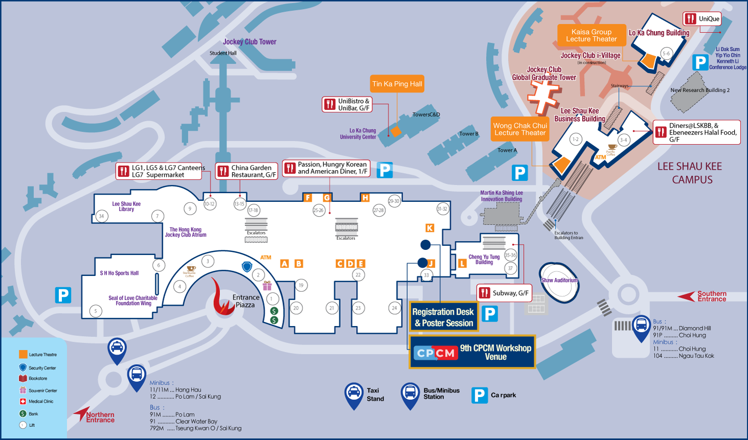 Venue map